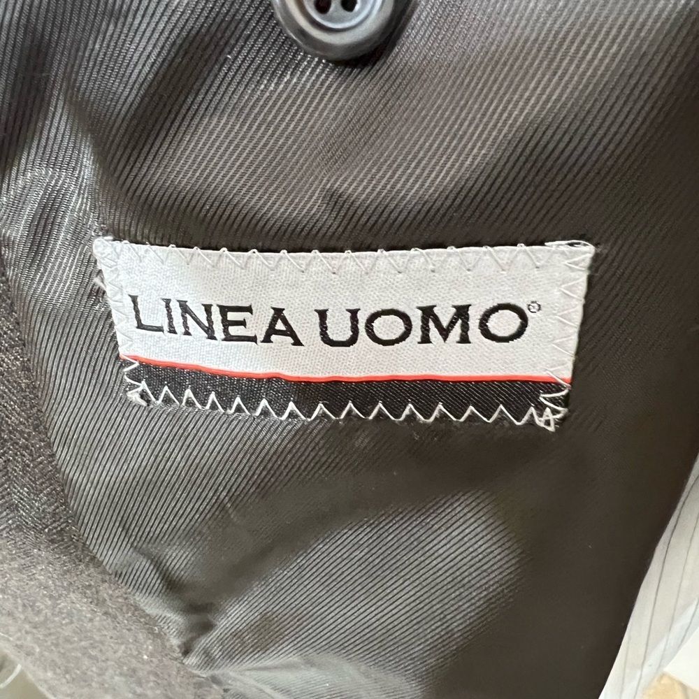 LINEA UOMO MENS DRESS BLAZER HANDSOMELY FITTED WHEN ON FEELS LIKE CASHM☑️ - Picture 8 of 10